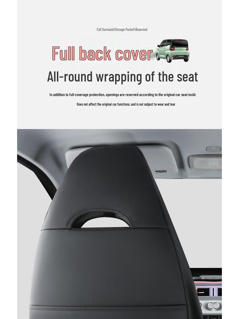 Cherry Ice Cream Sundae Car Seat Cushion 2022: Full Surround, Summer-Ready Cover