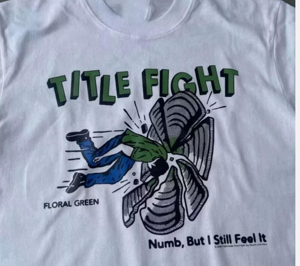 

Rare Title Fight band Full Size 100_ Cotton Shirt 4XL