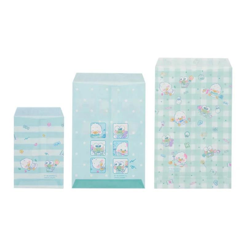 Sanrio Kerokerokeroppi & Ahiru no Pekkle DOLLY MIX PETIT Kleines Umschlagset NEU
