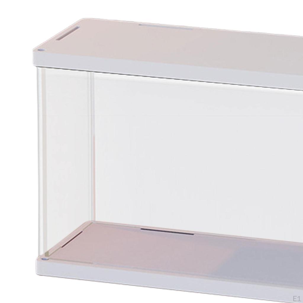 30x10x13,4cm Klare Acryl-Vitrine Figur für Büro Actionfiguren Parfüm