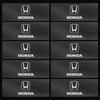2/5/10Pcs Car Logo Sticker Central Control Decals Car Accessories For Honda Civic Accord Crider City XRV CRV HRV Inspire Fit Odyssey Envix