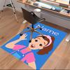 Custom personalization Ms. Rachel Print Area Rug - Soft, Washable Non-Slip Indoor Mat,Living Room,Home&Office Decorative Rug