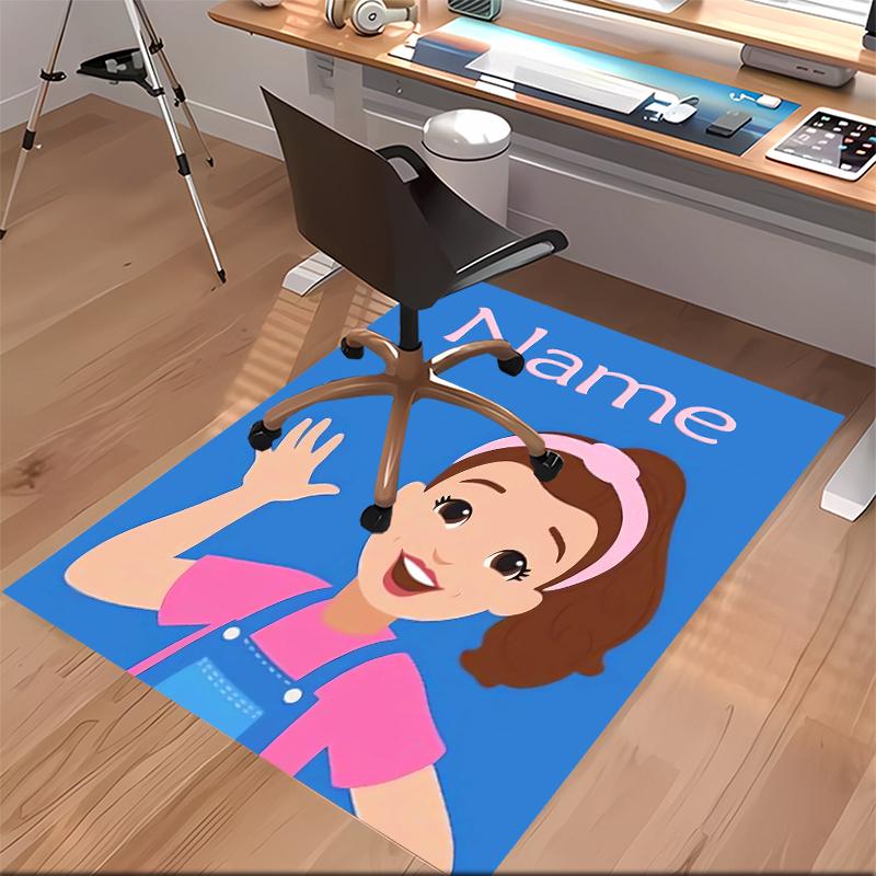 Custom personalization Ms. Rachel Print Area Rug - Soft, Washable Non-Slip Indoor Mat,Living Room,Home&Office Decorative Rug