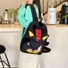 Cartoon dolls, strange and cute bags, new anime travel plush bags for men and women, backpacks