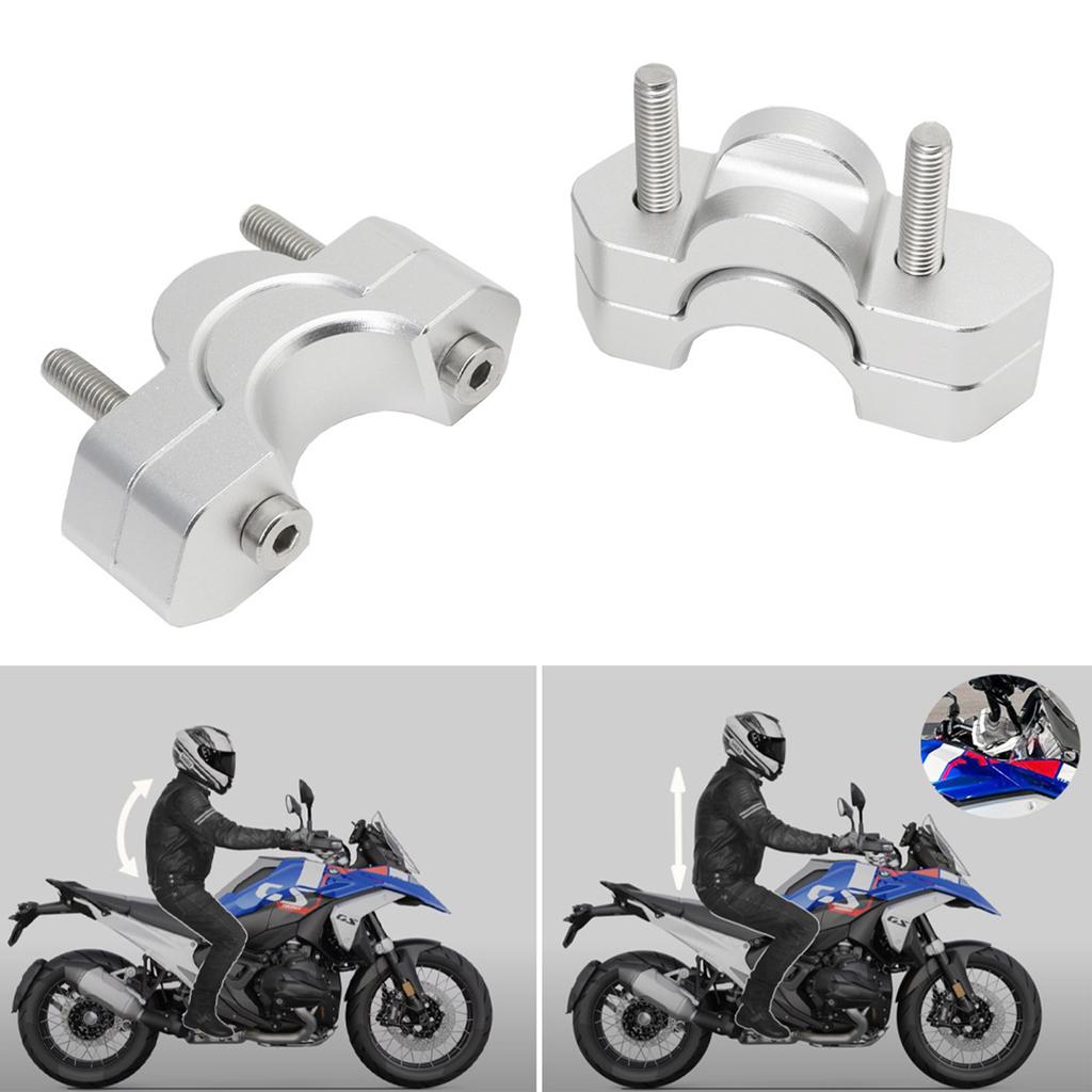 Clemă pentru mâner din aliaj de aluminiu Suport reglabil pe ghidon Riel pentru mâner 15/30 mm pentru un confort și un control mai bun pentru R1300