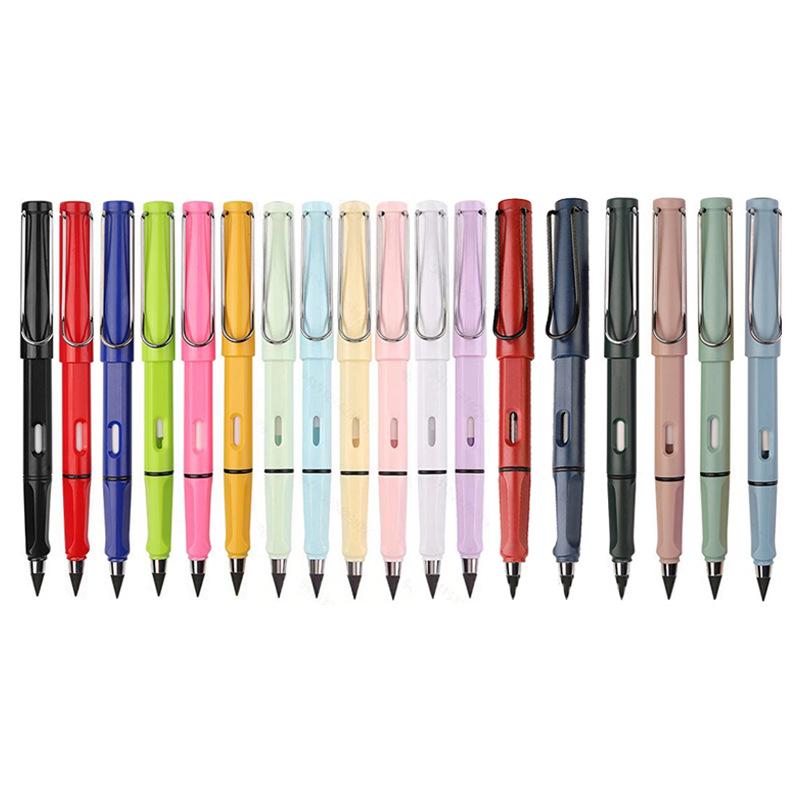 Black Tech Eternal Pencil: No Sharpening, No Ink, Break-Resistant Lead, Posture-Correcting Drawing Tool