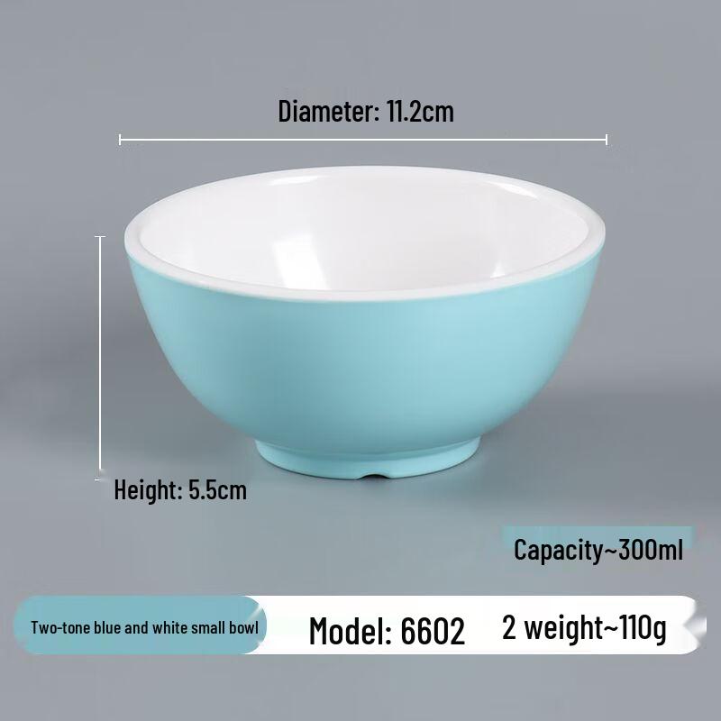 A8 Melamine Round Soup Bowls