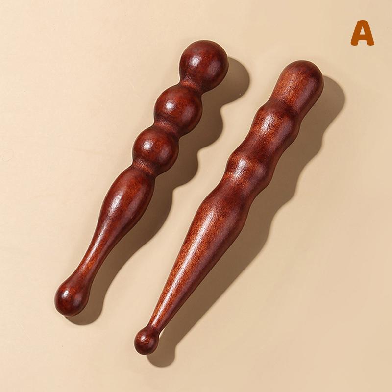 Massage Stick Reflexology Tool for Foot and Body Wooden Acupressure Therapy Deep Tissue Relaxation Home Spa Device