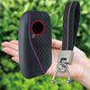 Silicone Car Key Case Cover Protect Shell Fob For BMW I7 X7 G07 LCI IX I20 X1 U11 7 Series G70 G09 XM U06 G81 M3 Key Keychain