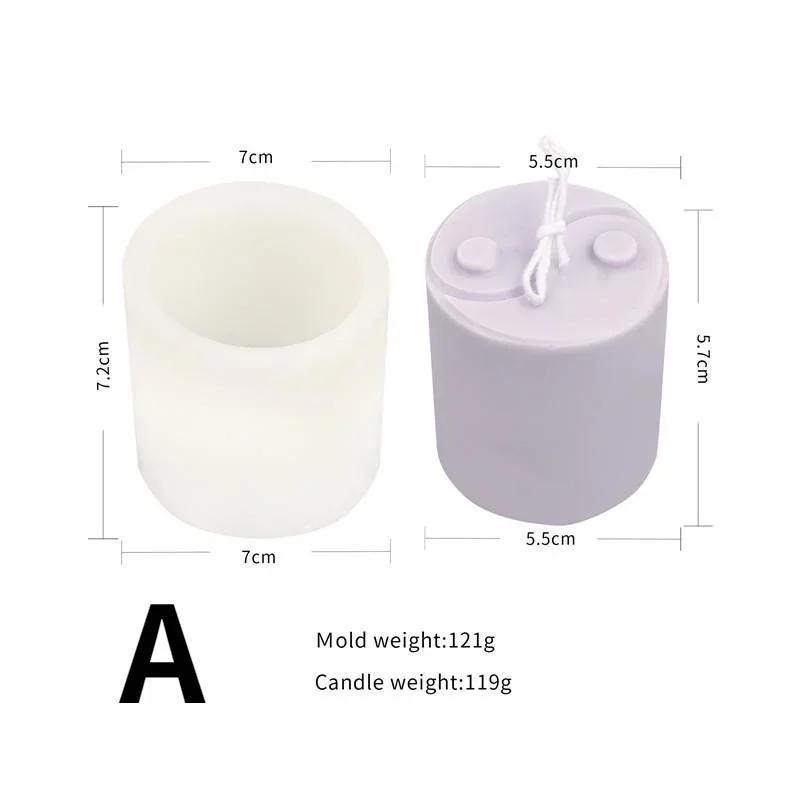 

Творческая ручная работа, силиконовая форма для свечей в виде рыбы Тайцзи, настольное украшение, гипсовая смола, ароматерапия, гипсовые свечи, силиконовые формы Light Grey