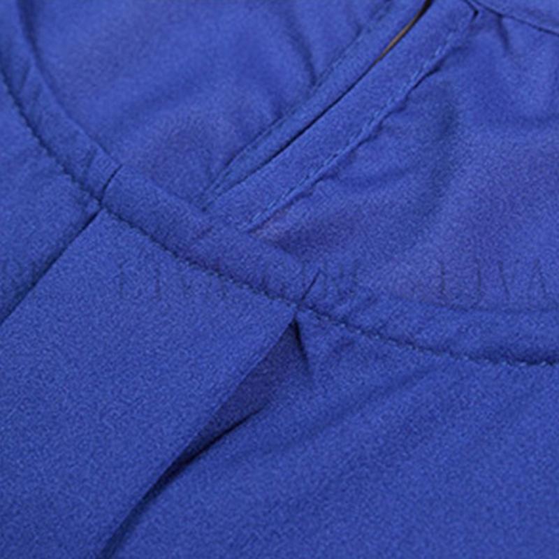 Round Neck Shirt Ladies Loose T-shirt Solid Color Flying Sleeves Stitching Chiffon Shirt Top