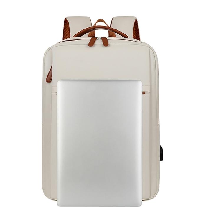 Practical School Bag Laptop Backpack with USB Charging Port Functional Daypacks