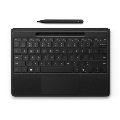 Microsoft Surface Pro Tastiera Flessibile penna Nero (con spazio di archiviazione/penna sottile) / / 8YU-00022