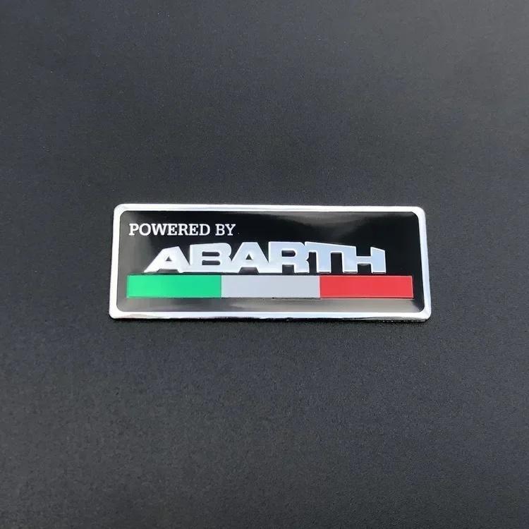 3D Metal Abarth Scorpion Sticker Decal for Fiat Abarth 500 124 125 595 Punto Bravo Scorpion Mudguard Modification