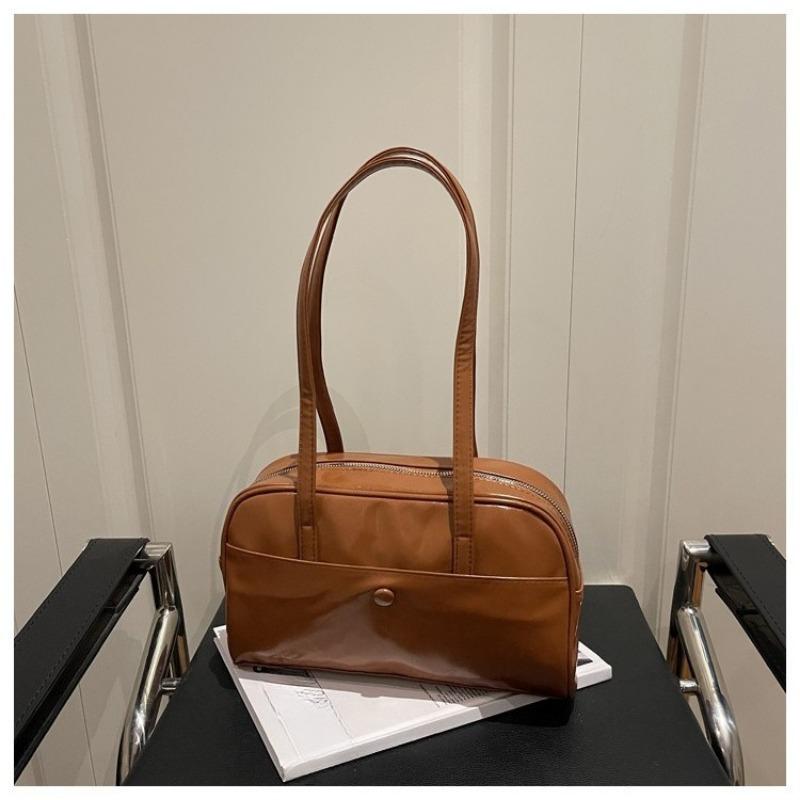 A Retro, Large-capacity, Casual, Daily Underarm Bag for Women with A Single Shoulder for Commuting