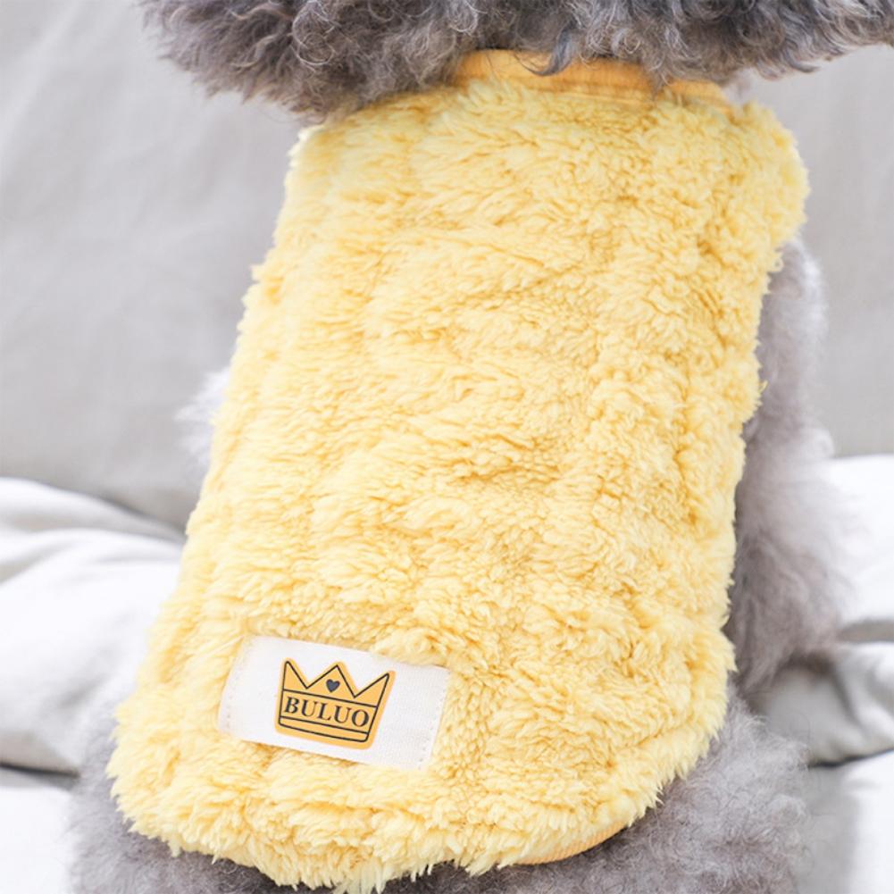Winter Warm Dog Pullover Clothes for Small Dog Cats Outdoor Soft Fleece Jacket Vest Coat for Pet Chihuahua Yorkies Corgi Costume