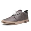High Quality Leather Fashion All Black Sneakers Men Zapatos Hombre Men Casual Flats Shoes 2024 New