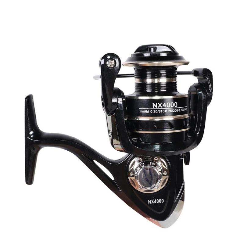 NX1000-7000 Fishing Reel 5.2:1/4.7:1 Gear Ratio Freshwater Saltwater 12 Bearing Fishing Reel
