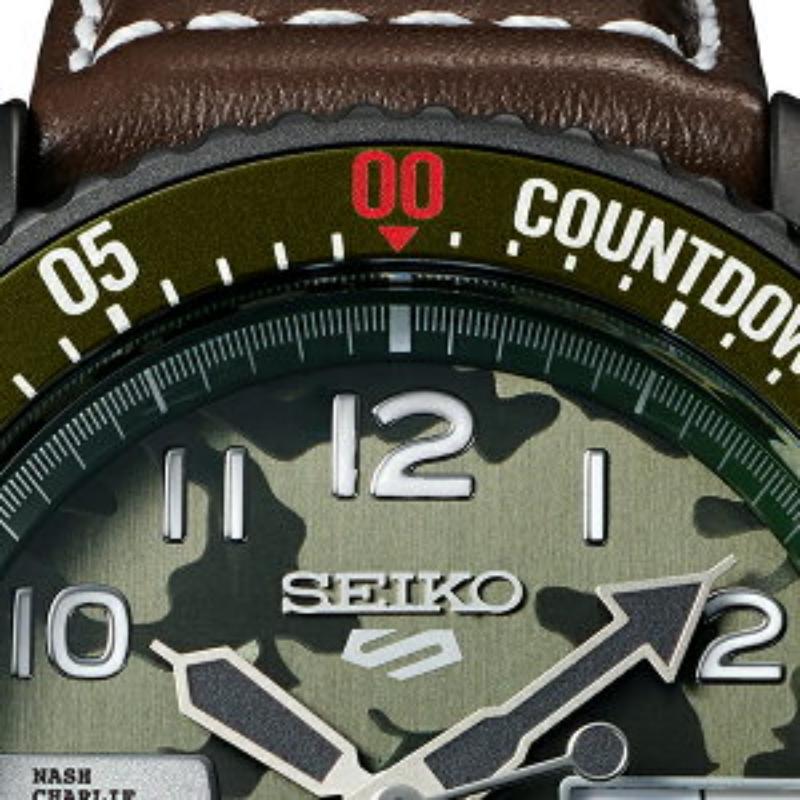 Seiko 5 Sports STREET FIGHTER V Limited Edition GUILE SBSA081
