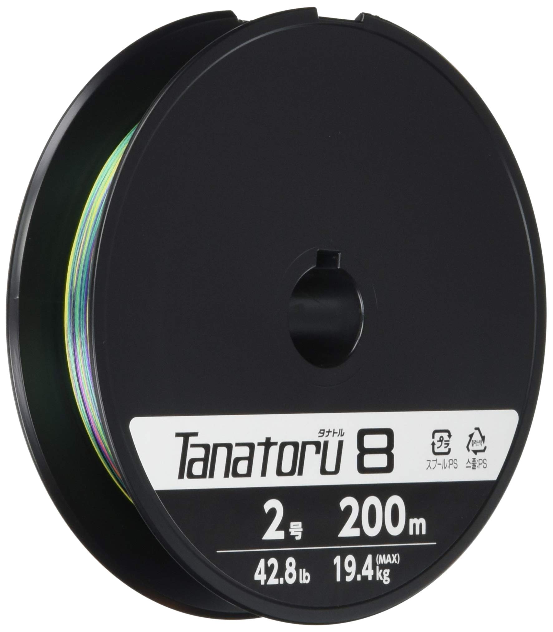 

Shimano Tanatol 8 PE Line, 200m, 2.0, 42.8lb, PL-F68R, Fishing Line, 2-Line