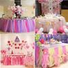 DIY Craft Sheer Tulle Fabric Ribbon Multi-clolor Party Decor Tulle  Event Decoration