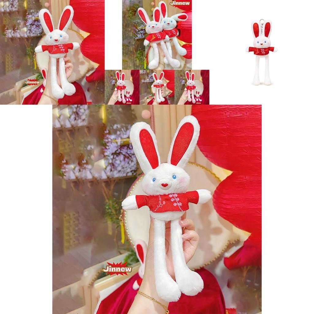Charming Plush Bunny Keychain Soft And Cuddly Rabbit Keychain For Fun Style