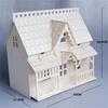 24th DIY Wooden Kids Dolls House Room Miniature Kit Toy Crafts Christmas Gifts