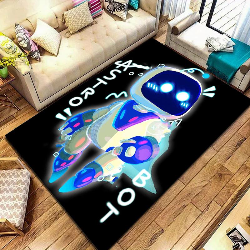ASTRO BOT Carpet Rug for Living Room Bedroom Home Sofa Decoration,Kids play Non-slip Floor Mat