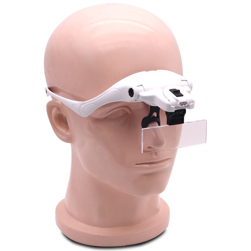 

LED Head-Mounted Magnifier with 5 Lenses - Model 9892B1 No