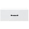 Wall Mounted Nightstand White 49 x 34.5 x 20 cm Particleboard