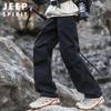 JEEP SPIRIT Men's Loose Fit Outdoor Cargo Sports Pants