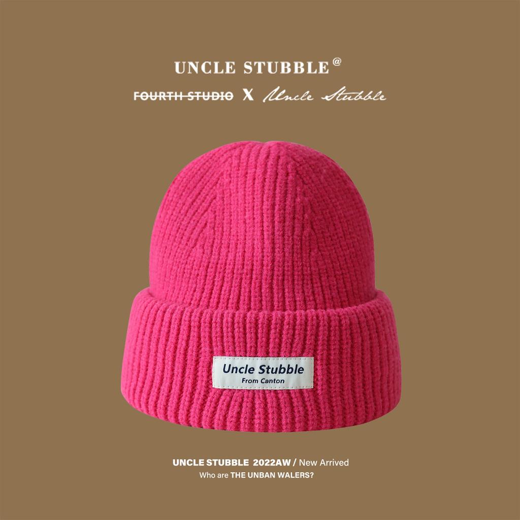 Knitted Hat for Winter Men and Women Warm and Thickened Outdoor Travel Ear Protection Wool Hat Korean Solid Color Fashionable and Versatile