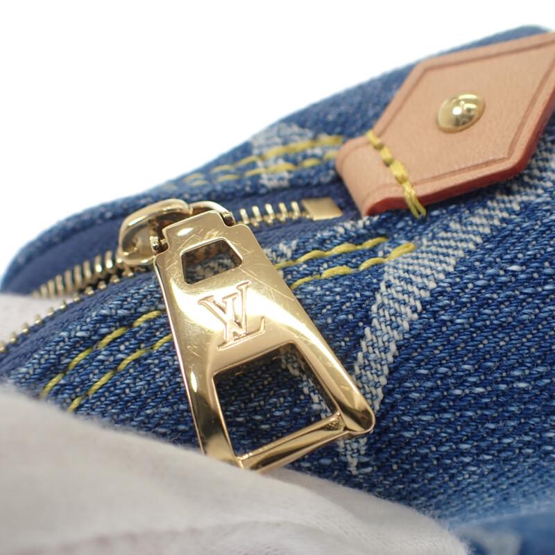 LOUIS VUITTON  M24316 Pouch blue Women