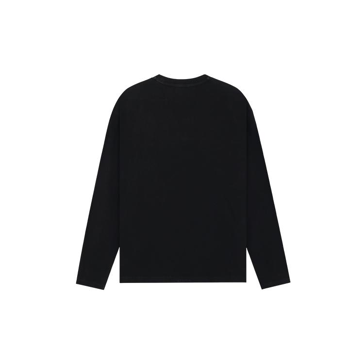 WE11DONE SS25 T Shirt Unisex Black WD-TT1-25-768-U-BK