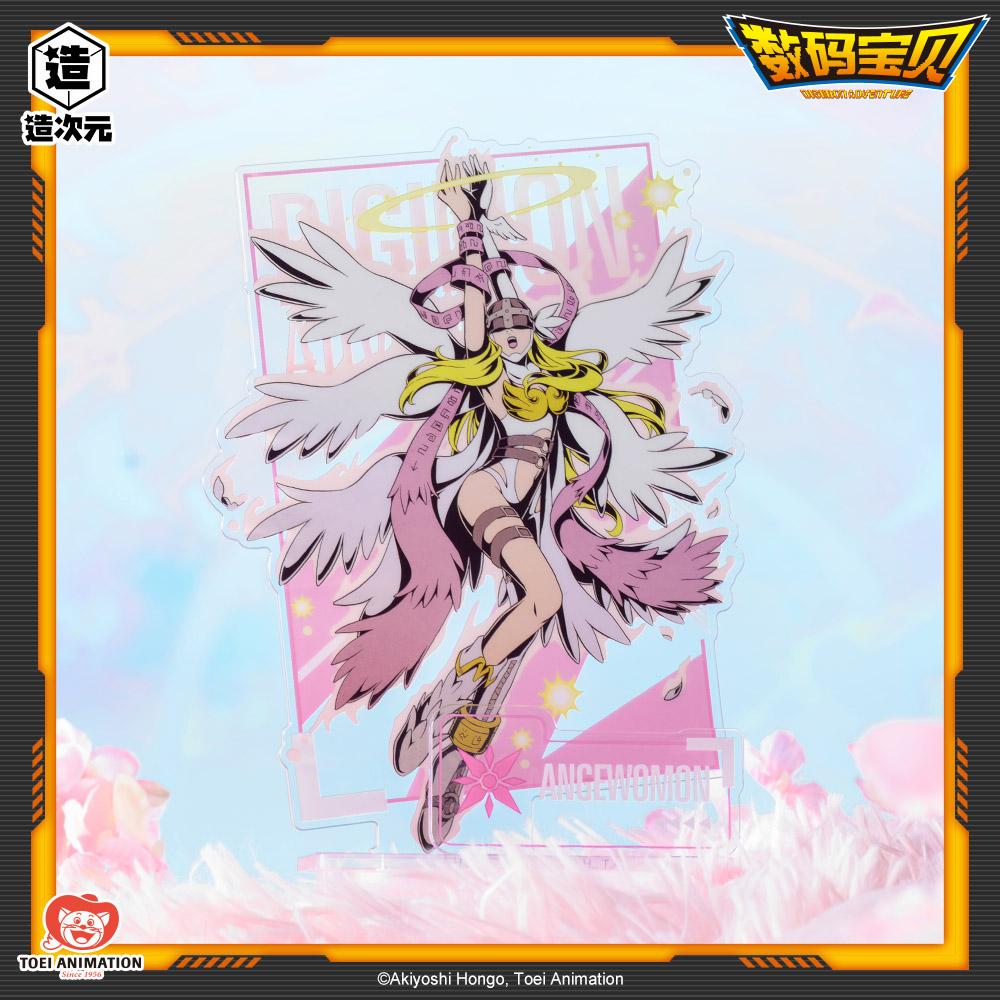 

Digimon Adventure Ultimate Evolution Standee - WarGreymon MetalGarurumon Angewomon Battle Display signboard