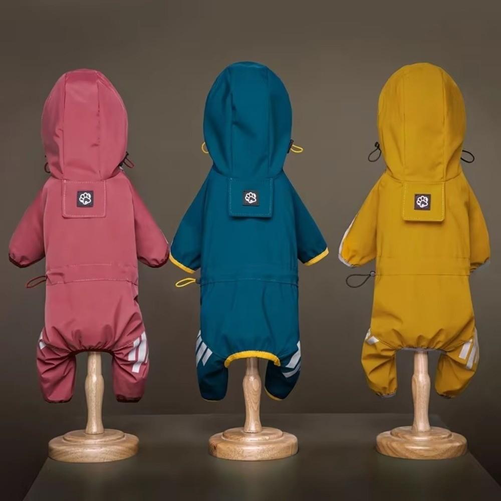 Waterproof Pet Raincoats Lightweight Jumpsuit Raincoat Dogs Overalls  for Small Medium Dogs