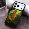 Blue Frog Tropical Rain Forest Phone Case For iPhone 17 16 15 14 13 12 11 Pro Max Plus 17Air Soft Silicone Cover