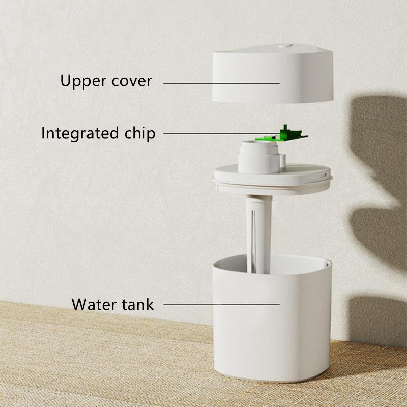 New USB Rechargeable Ultrasonic Diffuser Smart Car Humidifier Air Purifier Mini Portable Water Air Desktop Humidifier