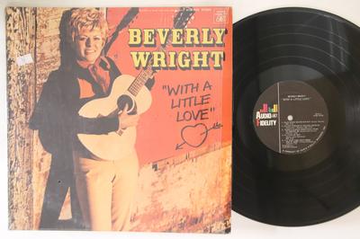 LP Record BEVERLY WRIGHT - With A Little Love AFSD6235 AUDIO FIDELITY 1970 US Folk Used