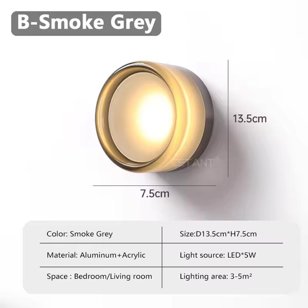 Nordic LED Wall Lamp Jelly Design Decorative Wall Lamp Corridor Study Restaurant Home Decoration Creative Lighting Fixtures