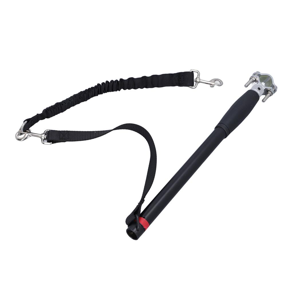 Bike Dog Leash Easy Installation Enhanced Control Flexible Bike Dog Safety Leash for Outdoor Exercis