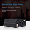 Roisin 1-Channel 48V Phantom Power with XLR 3-Pin Microphone Cable for Music Recording Equipment