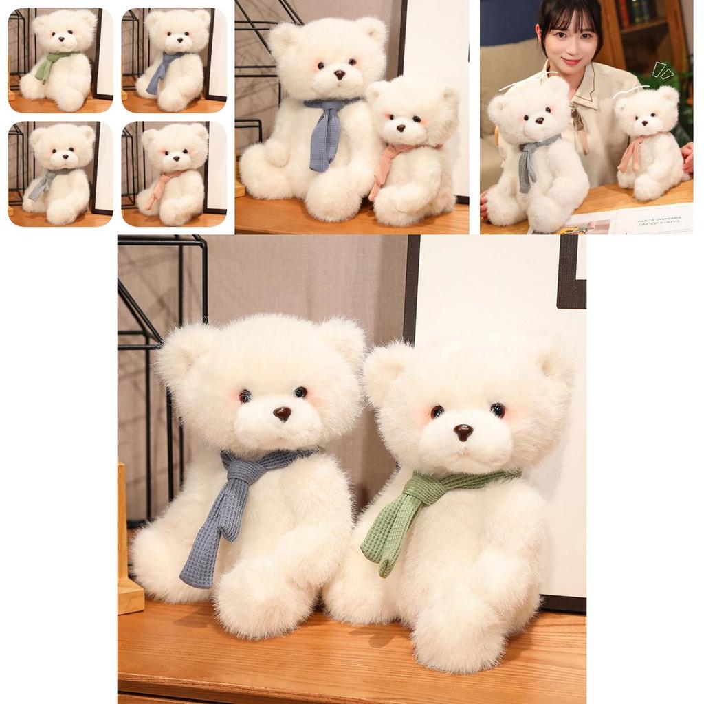 Adorable Soft Teddy Bear Plush Toy Creative Cute Stuffed Animal Doll For Girls Birthday Gift Wholesale