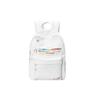 FINITE LOOP Recycled Polyester Backpack Unisex White K1021-X