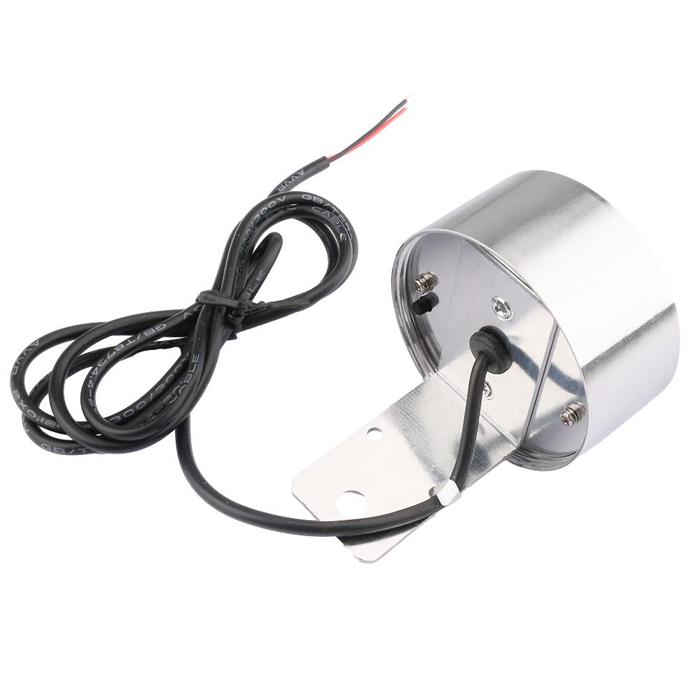 Battery Indicator 24V 36V 48V 60V 72V Round LED Battery Capacity Indicator Voltage Meter Tester for eBike Electric Solar Boat