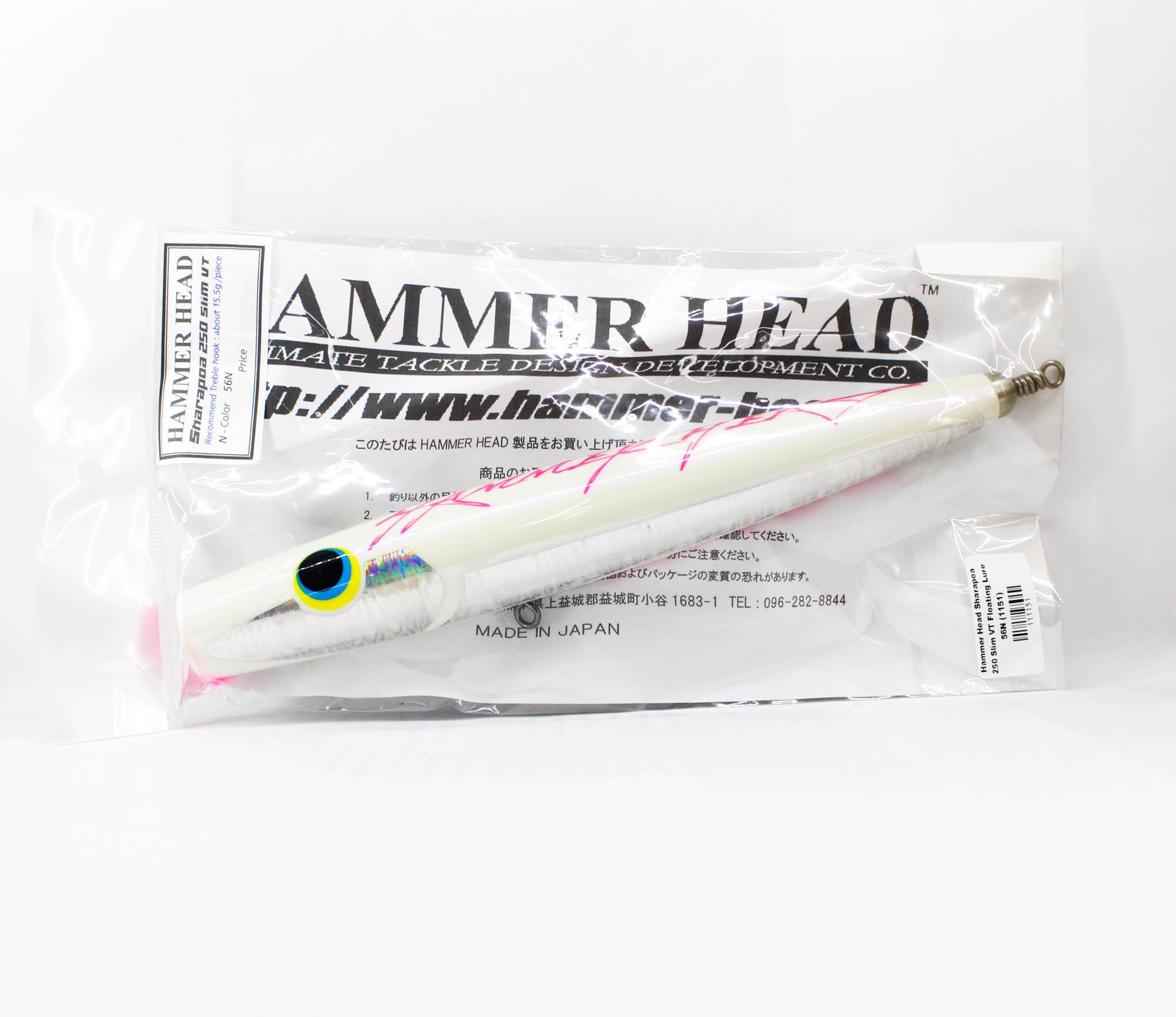 

Плавающая приманка Hammer Head Sharapoa 250 Slim VT 56N (1151)