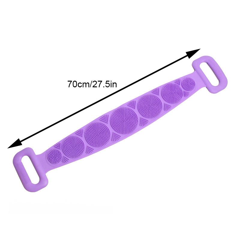 Esfoliantes de Costas de Silicone Forte Dupla Face Toalha Esfoliante para Lama e Cinzas