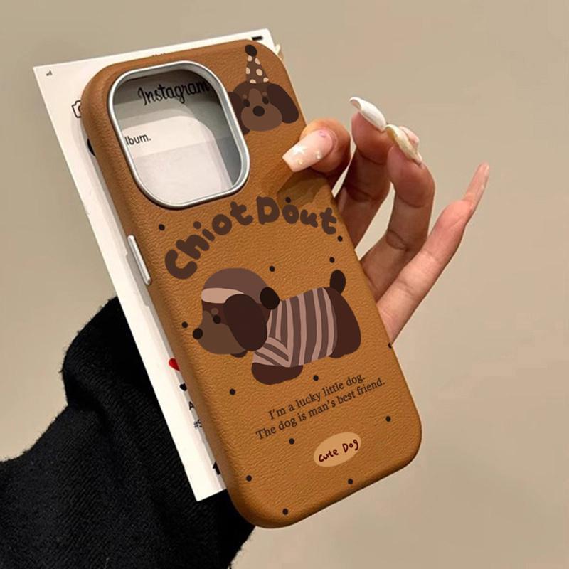 Korea Cute Puppy Print Phone Case for Samsung Galaxy S25 S24 S23 S22 S21 FE Plus Ultra 5G  A06 A36 A56 A35 A15 A55 5G Soft Cover