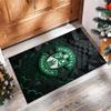 Tappeto Morbido per Pavimento Antiscivolo Hibernian FC Calcio Calcio Modello Tappeto per Interni Tappetino Decorazione Sportiva per Camera da Letto