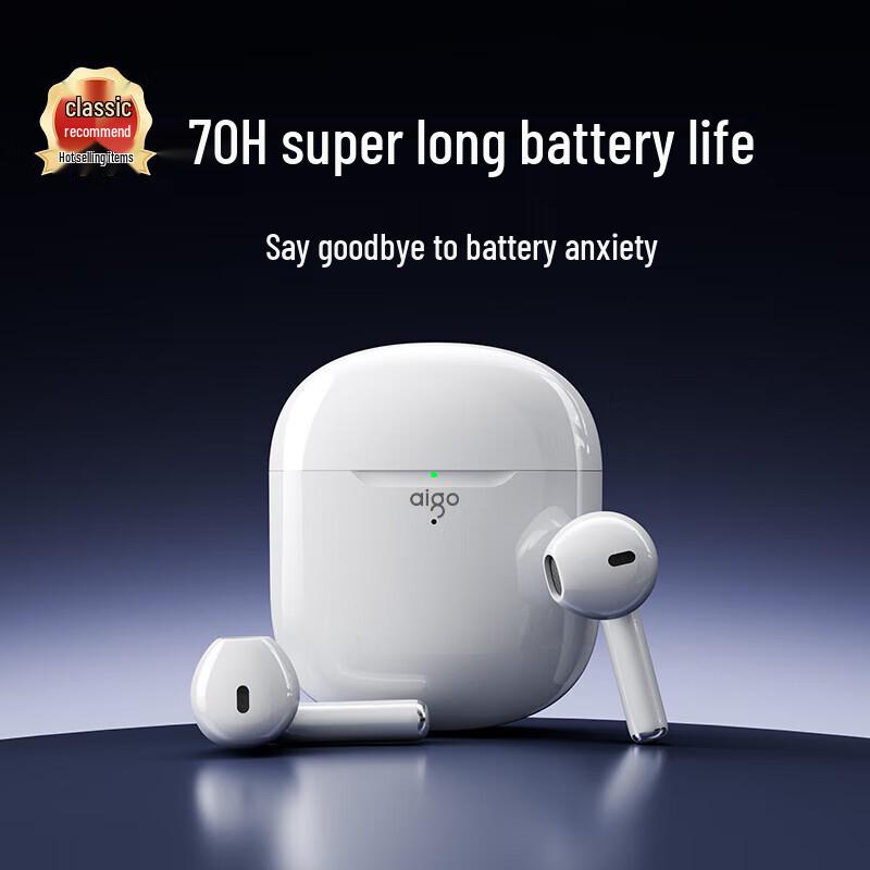 

Aigo T50 Ultra-Long Battery Life Wireless Earbuds